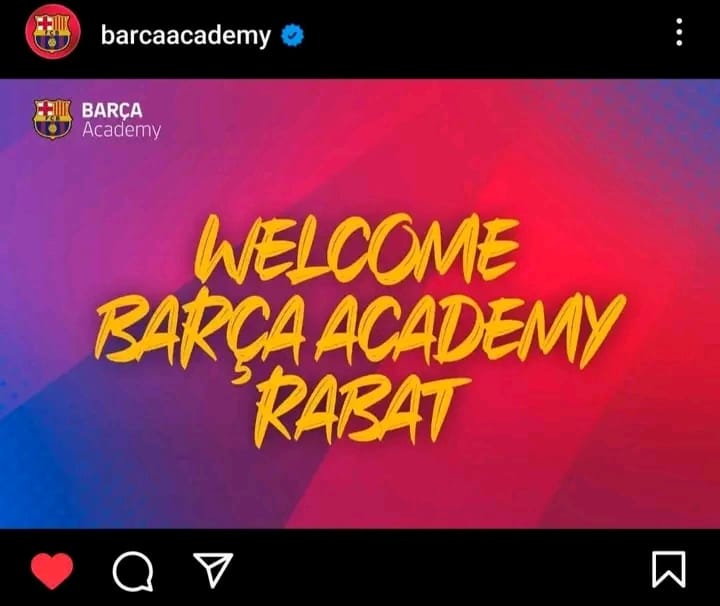 تعلن أكاديمية نادي برشلونة بالمغرب عن فتح باب التسجيل