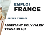 Assistant polyvalent Travaux H/F