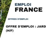 Offre d’Emploi : Jardinier (H/F)