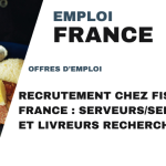 Recrutement chez Fishing France : Serveurs/Serveuses et Livreurs recherchés !