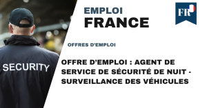 Description de l’Agence : Notre agence de vente automobile, implantée en France, est un acteur majeur dans le secteur. Afin de garantir une surveillance optimale de nuit, nous recrutons 9 agents de service de sécurité nocturne pour protéger nos locaux et notre parc automobile. Vos missions : Effectuer des rondes de surveillance sur le site de l’agence. Contrôler l’accès aux locaux et aux parkings. Signaler toute activité suspecte ou anomalie. Intervenir rapidement en cas d’incident ou d’alerte. Profil recherché : Carte professionnelle d’agent de sécurité obligatoire. Disponibilité pour travailler de nuit. Rigueur, vigilance, et réactivité. Conditions : Contrat CDI avec prime de nuit. Salaire : 3 199 € brut par mois. Horaires : Poste à temps plein, de 22h à 6h. Rejoignez notre équipe et participez à la protection de notre patrimoine automobile et de notre clientèle.