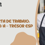 Oferta de Trabajo: Cajero/a – Trésor ESP