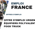 Offre d’Emploi Urgente – Équipiers Polyvalents pour Food Truck