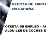 Oferta de empleo – Agencia de alquiler de coches en Francia